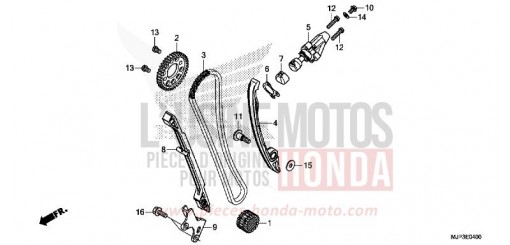 CAM CHAIN/TENSIONER CRF1000DG de 2016